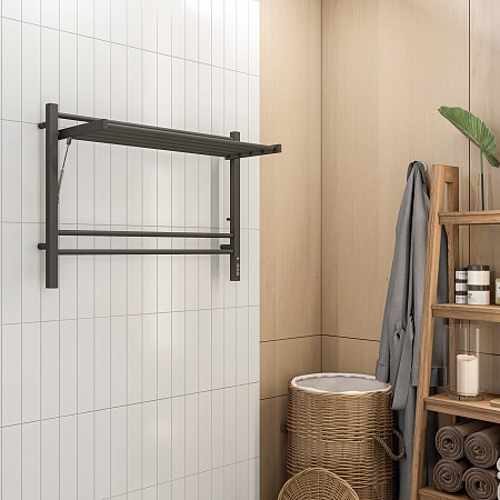 Горизонт П8 800х600 электро КС ЧЕРНЫЙ МУАР (sensor quick touch) Полотенцесушитель TERMINUS Асбест - фото 4 Горизонт П8 800х600 электро КС ЧЕРНЫЙ МУАР (sensor quick touch) Полотенцесушитель TERMINUS Асбест - фото 4