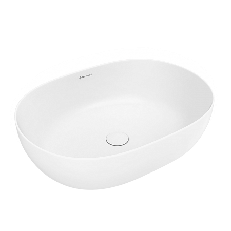 Раковина накладная Terminus Прато 600х415х140 Асбест - фото 1 Раковина накладная Terminus Прато 600х415х140 Асбест - фото 1