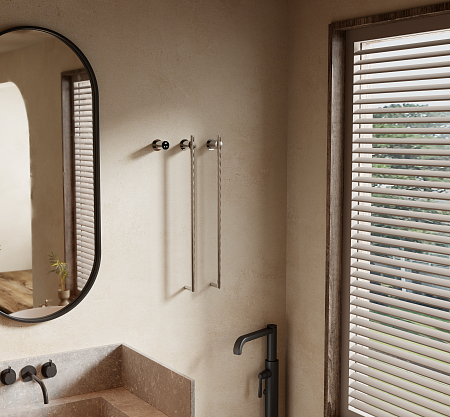 Рондо П2 350х760 электро Полотенцесушитель TERMINUS Нержавеющая сталь Асбест - фото 6 Рондо П2 350х760 электро Полотенцесушитель TERMINUS Нержавеющая сталь Асбест - фото 6