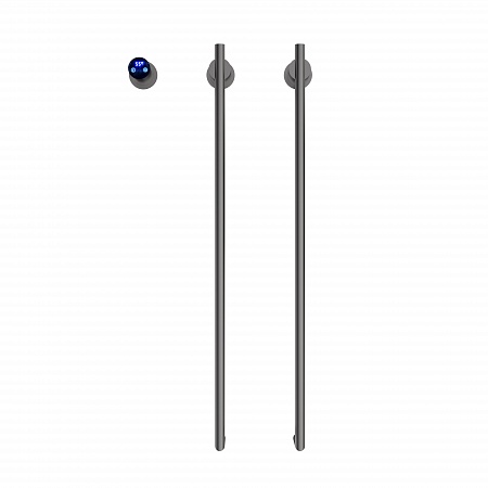 Рондо П2 350х760 электро Полотенцесушитель TERMINUS Оружейная сталь Асбест - фото 2 Рондо П2 350х760 электро Полотенцесушитель TERMINUS Оружейная сталь Асбест - фото 2