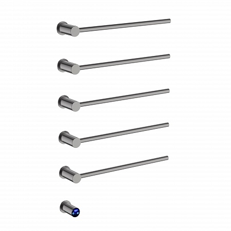 Аккорд П5 500х800 электро Полотенцесушитель TERMINUS Оружейная сталь Асбест - фото 1