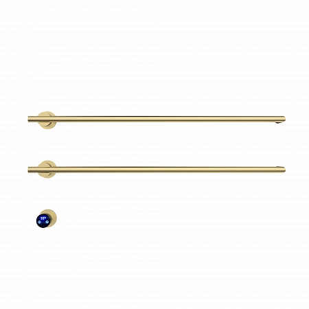 Рондо П2 350х760 электро Полотенцесушитель TERMINUS Брашированное золото Асбест - фото 3