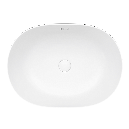 Раковина накладная Terminus Прато 600х415х140 Асбест - фото 2 Раковина накладная Terminus Прато 600х415х140 Асбест - фото 2