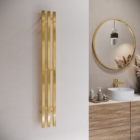 Стойка электро TRES проф1200 TERMINUS Брашированное золото Асбест - фото 3 Стойка электро TRES проф1200 TERMINUS Брашированное золото Асбест - фото 3