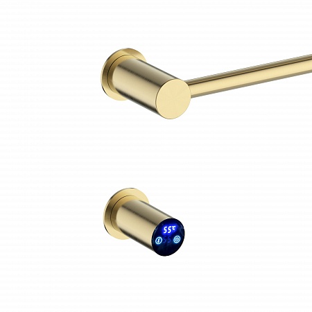 Аккорд П5 500х800 электро Полотенцесушитель TERMINUS Брашированное золото Асбест - фото 3