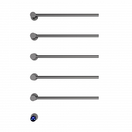 Аккорд П5 500х800 электро Полотенцесушитель TERMINUS Оружейная сталь Асбест - фото 2