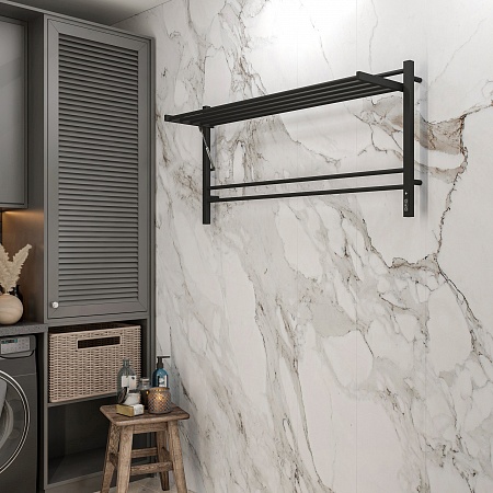 Горизонт П8 1200х600 электро КС ЧЕРНЫЙ МУАР (sensor quick touch) Полотенцесушитель TERMINUS Асбест - фото 4 Горизонт П8 1200х600 электро КС ЧЕРНЫЙ МУАР (sensor quick touch) Полотенцесушитель TERMINUS Асбест - фото 4